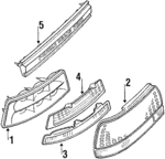 16508945 - Electrical: Lamp Housing for Pontiac: Grand Prix Image