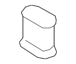 7P0121365 - Cooling System: Radiator Upper Insulator for Audi Image