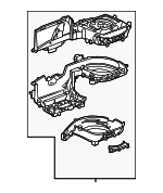 85589475 - HVAC: Blower Case for Acura: ZDX Image