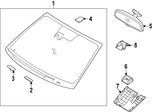 Lane Departure Warning for 2025 Hyundai Sonata #0