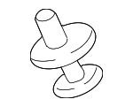 MR328954 - Body: Cover Clip for Mitsubishi Image