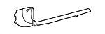 23268011008T92 - Body: Cowl Trim for Mercedes-Benz Image