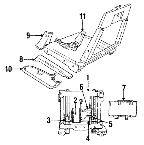Power Seats for 1992 Chrysler Imperial #0