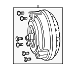 RL078840AA - : Converter for Chrysler: 300 | Dodge: Challenger, Charger, Durango | Jeep: Grand Cherokee, Wrangler, Wrangler JK Image