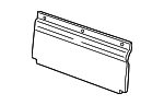 1F756969330 - : Back Panel for Mazda: B2300, B3000 Image