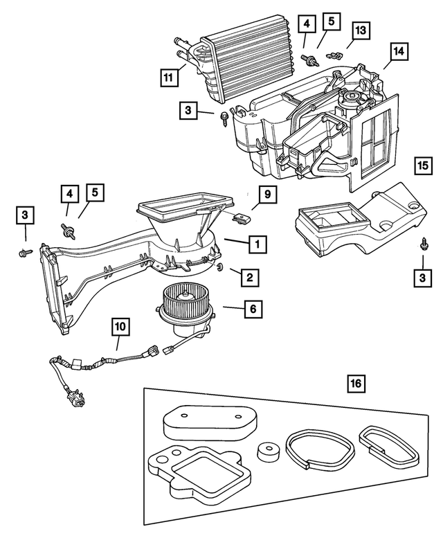 5015288AC - : Distribution Housing for Mopar Image