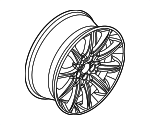 DE9Z1015A - Suspension: Wheel for Ford: Flex | Lincoln: MKT Image