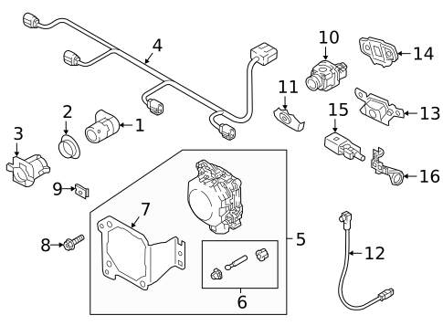 Sonar System for 2019 Audi RS5 Sportback #0