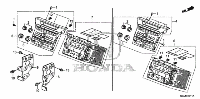 Audio Unit ('12-) (1) for 2012 Honda Pilot #0