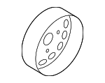 252212B701 - Cooling System: Pulley for Hyundai: Elantra, Elantra GT, Kona, Sonata, Tucson, Veloster Image