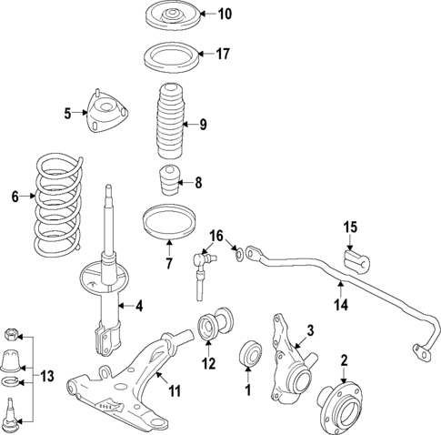 Suspension Components for 2012 Hyundai Tucson #0