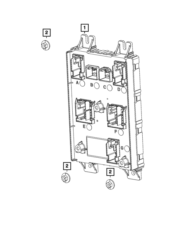 68595028AB - Electrical: Body Controller Module for Mopar Image image