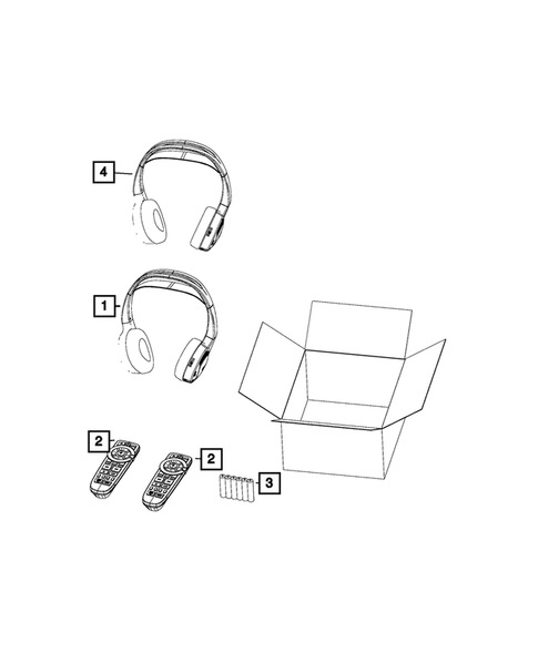 Radio, Antenna, Speakers, DVD and Video systems for 2017 Chrysler Pacifica #10