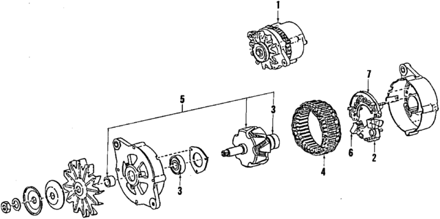 23700AA02R - : Alternator for Subaru Image