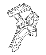 31440515 - Body: Inner Quarter Panel for Volvo: V60, V60 Cross Country Image