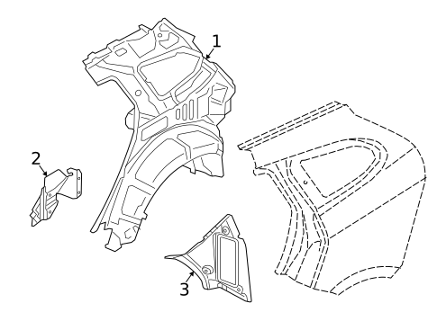 Inner Structure for 2015 Volvo V60 #0