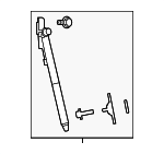 63329SJ003 - Body: Support Cylinder for Subaru: Forester Image