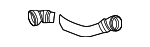 17128054854 - : Radiator Coolant Hose for BMW: X3, X4 Image