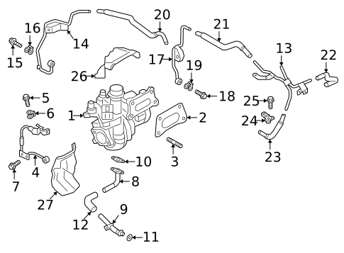 Turbocharger, Supercharger & Ram Air for 2024 INFINITI QX55 #0