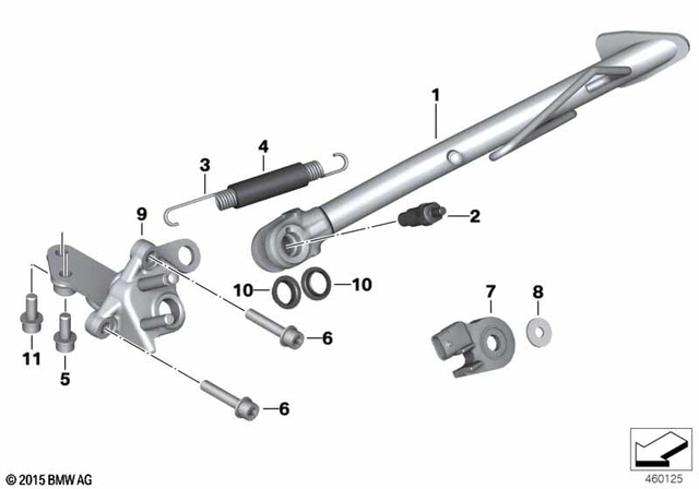 7129909297 - : Isa Screw - M8X30-10.9-Mk for BMW-Motorrad Image