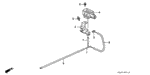 938930401207 - Electrical/Exhaust/Heater/Fuel: SCREW-WASHER (4X12) for Honda Image
