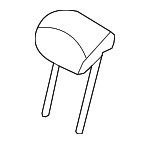 897001D050464 - Body: Headrest, Outer for Kia: Rondo Image