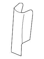 891831D000RU - Body: Track End Cover for Kia: Rondo Image