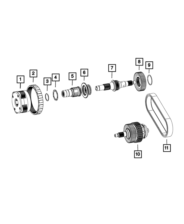 « 5101979AB – Transfer Case and Power Transfer Unit : Couronne Pignon pour Mopar Image »