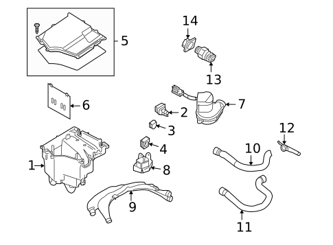 Fuse & Relay for 2009 Land Rover Range Rover #1