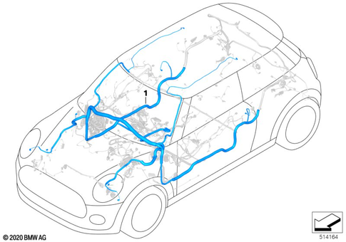 Supplementary Cable Sets for 2020 Mini Cooper S #8