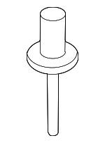 7149140786 - Body: Wheel Flare Rivet for BMW: X5, X6, X7 Image