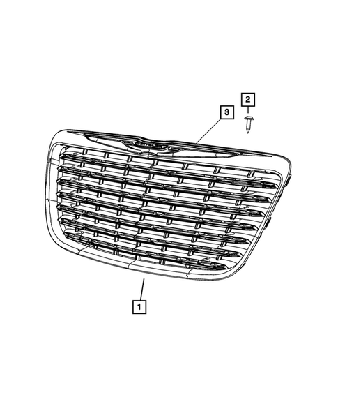 Grilles for 2011 Chrysler 300 #0