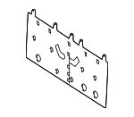 6414104030 - Body: Silencer for Toyota: Tacoma Image