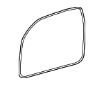 6231104070 - Body: Surround Weather-strip for Toyota: Tacoma Image