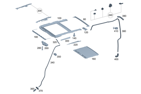 Sliding/Tilting Roof for 2025 Mercedes-Benz G63 AMG #0