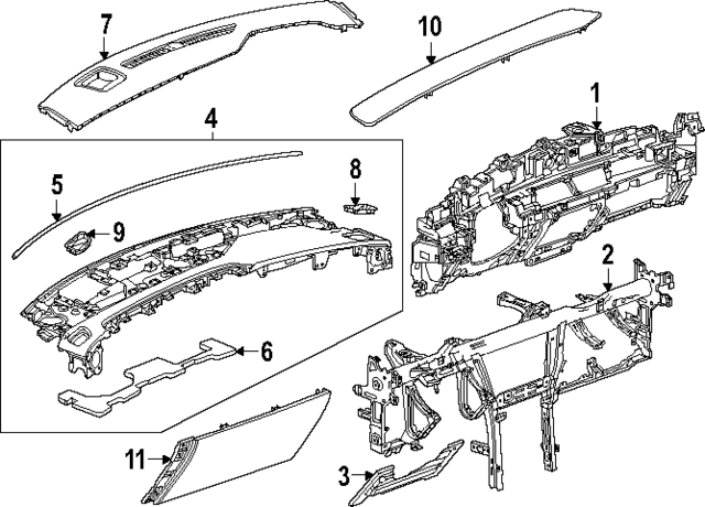 85717159 - : F Panel for Cadillac: ESCALADE IQ Image
