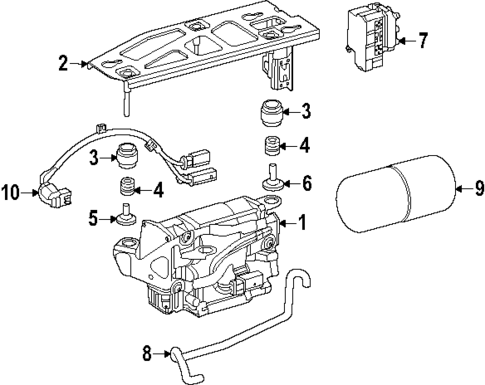 Ride Control Components for 2021 Mercedes-Benz AMG GT 63 #0
