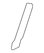 890712J100H9 - Body: Hinge Cover for Kia: Borrego Image