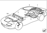 51481970270 - Vehicle Trim: Sound Insulating Dash Panel Engine Room for BMW Image