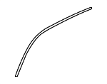 7P6854713A9B9 - Body: Roof Drip Molding Bracket for Volkswagen Image