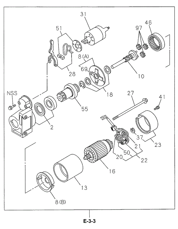 Starter Components for 1998 Acura SLX #0