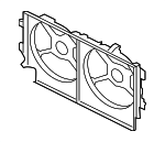 1355A087 - Belts &amp; Cooling: Fan Shroud for Mitsubishi: Lancer Image
