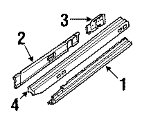 Rocker Panel for 1989 Buick Regal #0