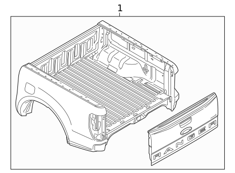 Box Assembly for 2022 Ford Ranger #0