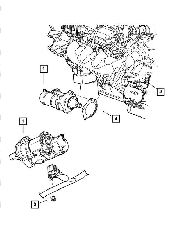 4748046AB - Electrical: Engine Starter for Mopar Image image