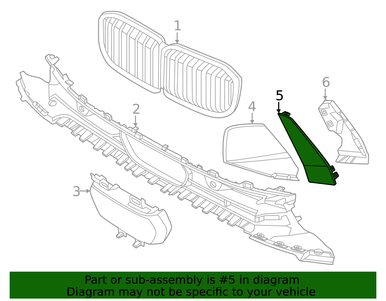 51115a5be12 - 2023-2026 BMW X7 Trim (51-11-5-A5B-E12) | BMW of