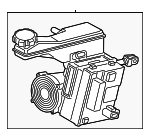 58520BF000 - Body: Power Brake Booster for Hyundai Image