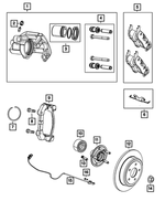 Disc Brake Caliper Assembly, Remanufactured, Right