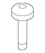 BP4M699W5 - Body: Drip Rail Screw for Mazda Image