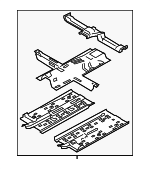 65100F3000 - Body: Floor Pan Assembly for Hyundai Image